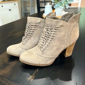 Beige Booties